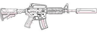 樱花集（M4A1）皮肤外观