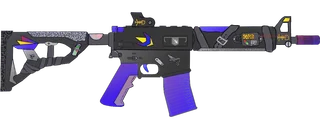 失语症（M4A4）皮肤外观