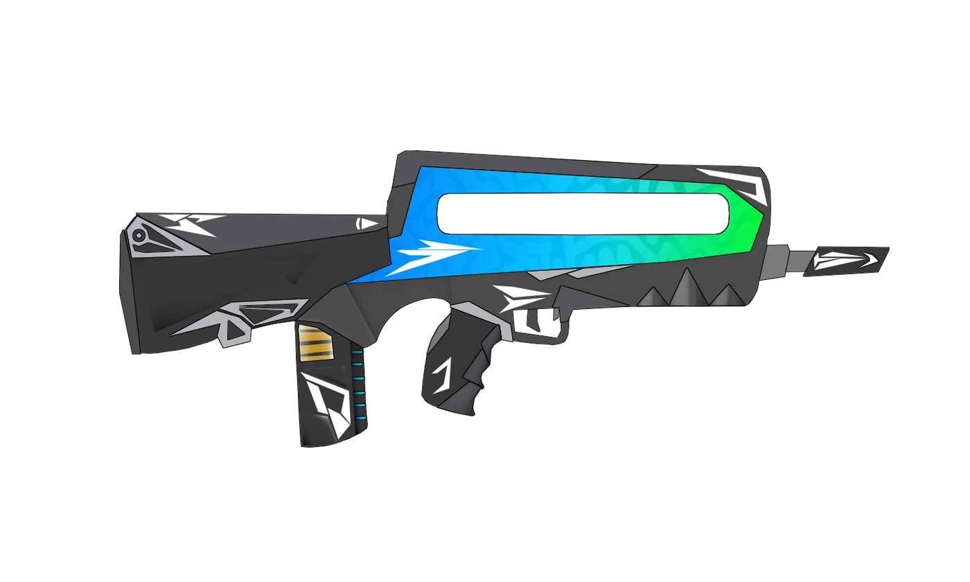苗木白的急冻点FAMAS