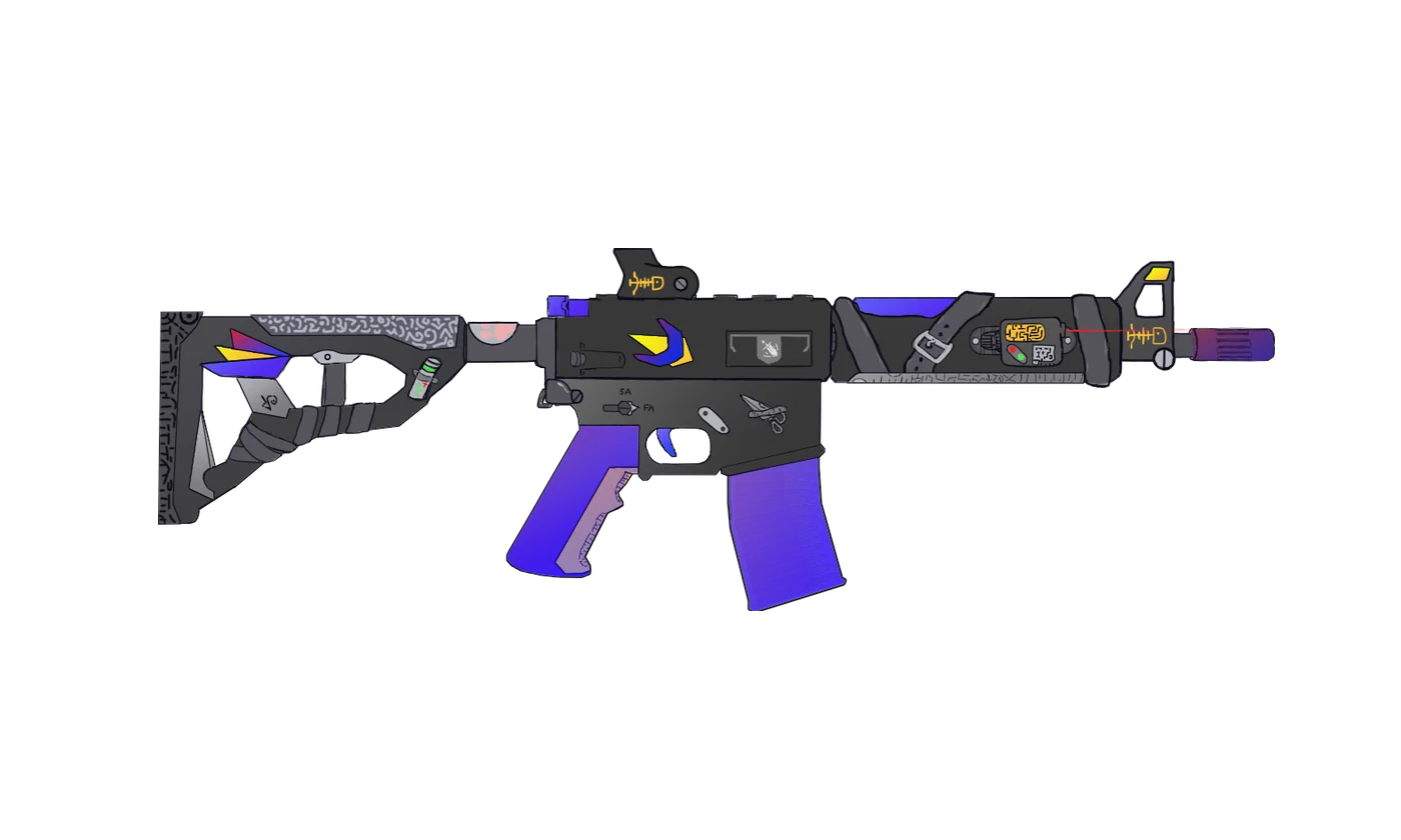 苗木白的失语症M4A4